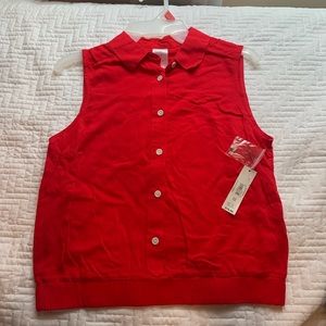 🌸3/$10 - NWT Small Red Tank